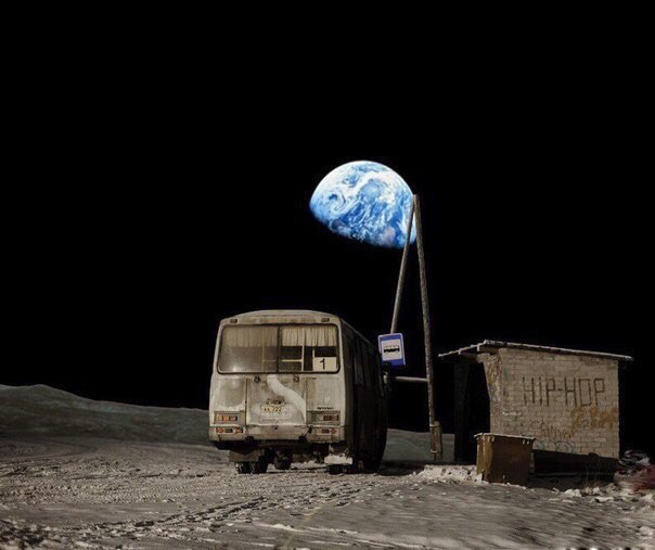 Автобус на Луне