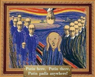 Putin anywhere