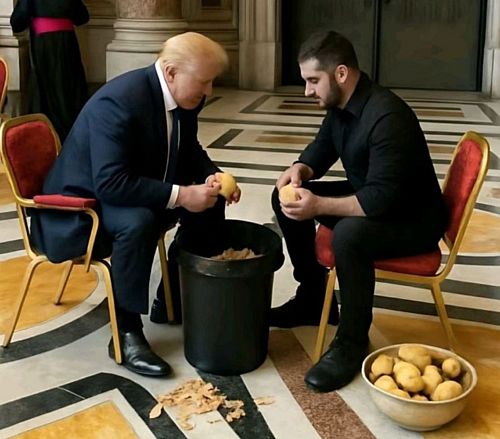 Трамп и Зеленский в Ватикане